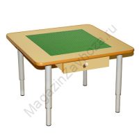 СТОЛ ДЕТСКИЙ "ЛЕГО" модель 2 с ящиком