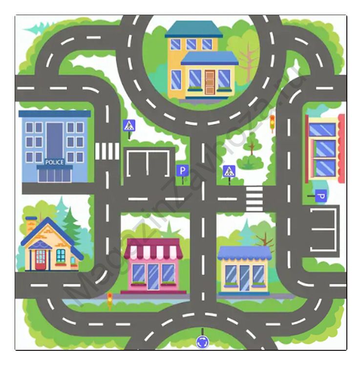 ИГРОВОЕ ПОЛЕ ДЛЯ МНОГОФУНКЦИОНАЛЬНОГО СТОЛА ГОРОД