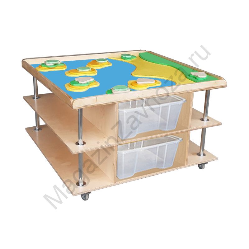 СТОЛ ЛАНДШАФТ с ящиками