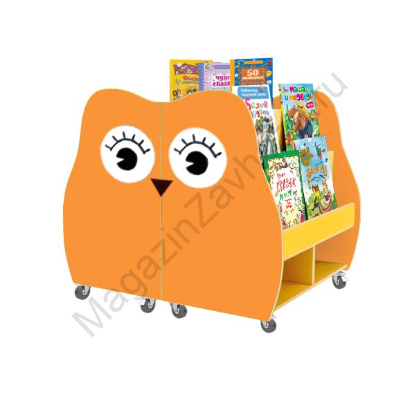 ТУМБА ДЛЯ ИГРУШЕК И ПОСОБИЙ 16 С ДЕКОРОМ