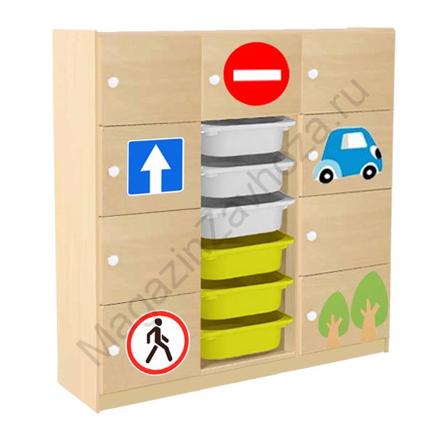 ИГРОВАЯ МЕБЕЛЬ ГАРАЖ 20/16 ПРИСТЕННЫЙ