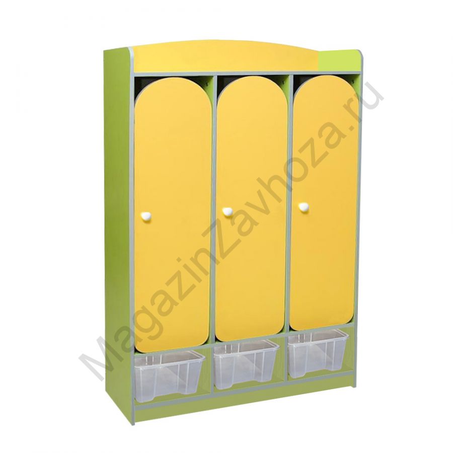 Шкаф Детский с контейнером Круг с Полкой - 3