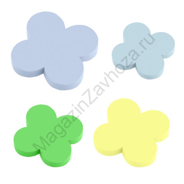 ДЕКОРАЦИЯ ЦВЕТОК 4 ЛЕПЕСТКА (МДФ)