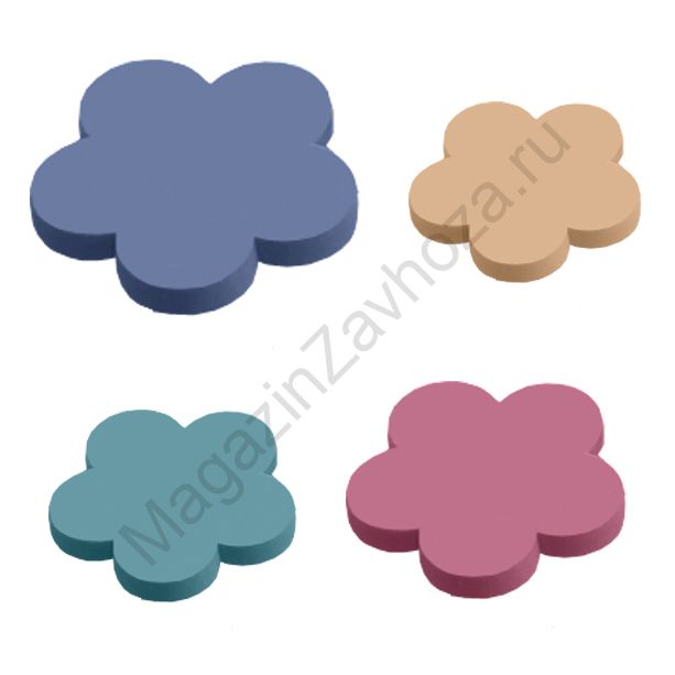 РУЧКА МЕБЕЛЬНАЯ ЦВЕТОК 5 ЛЕПЕСТКОВ