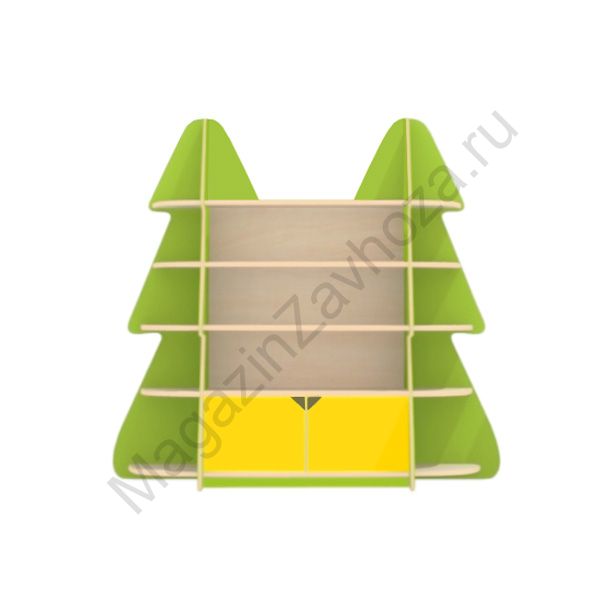 СТЕНКА ДЕТСКАЯ ДЛЯ ИГРУШЕК 356 ЁЛОЧКА