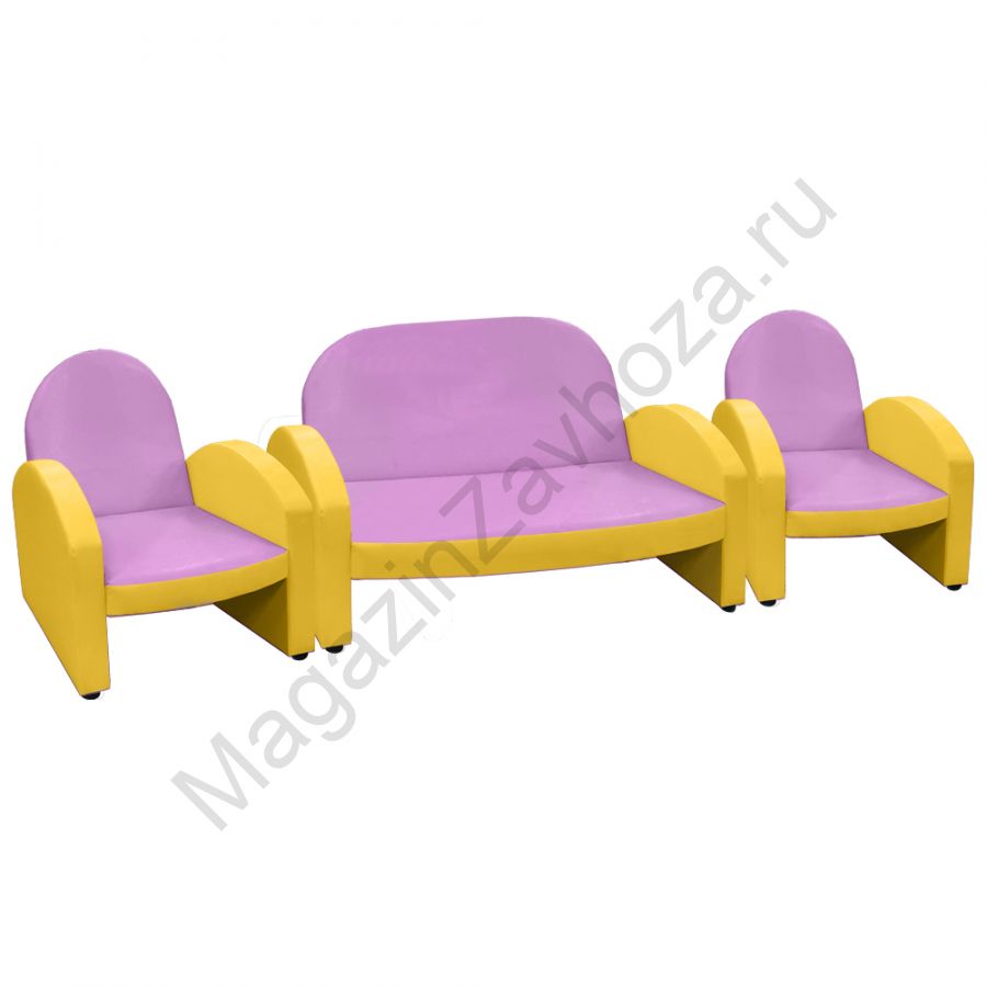 НАБОР "ЭКОНОМ" ДИВАН 154 ФИОЛЕТОВЫЙ 3