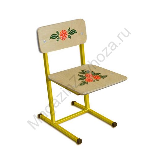 СТУЛ ДЕТСКИЙ НА МЕТАЛЛОКАРКАСЕ НЕРЕГУЛИР.1(20) КВ