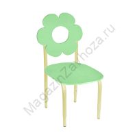 СТУЛ ДЕТСКИЙ НА М/К РЕГУЛИРУЕМЫЙ 2 МДФ ЦВЕТОК (САЛАТОВЫЙ)