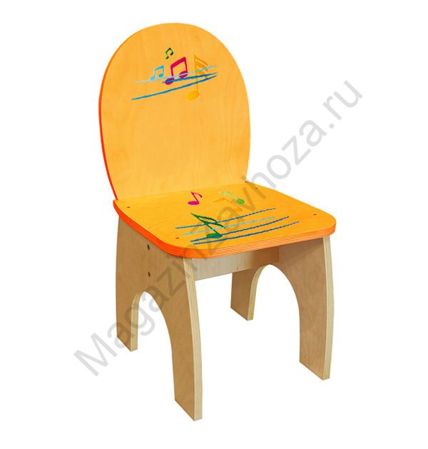 СТУЛ ДЕТСКИЙ НОТЫ М-11 (КРАСКА)