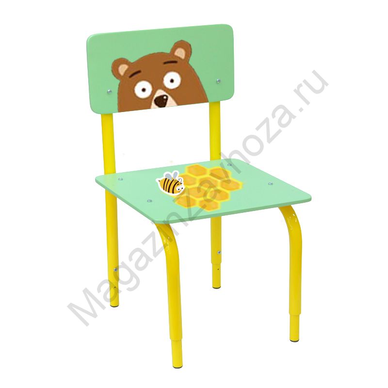 СТУЛ ДЕТСКИЙ НА МЕТАЛЛОКАРКАСЕ РЕГ. 2/183 (СЕРИЯ ПЧЁЛКИ)