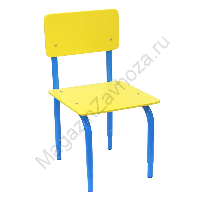 СТУЛ ДЕТСКИЙ НА МЕТАЛЛОКАРКАСЕ РЕГУЛИРУЕМЫЙ 2/128