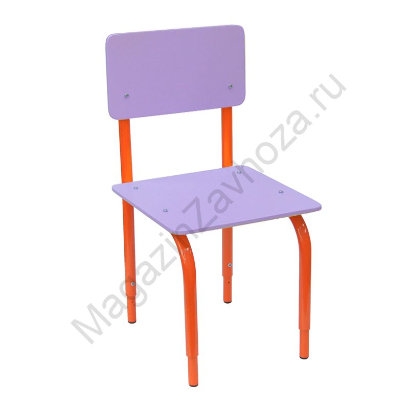 СТУЛ ДЕТСКИЙ НА МЕТАЛЛОКАРКАСЕ РЕГУЛИРУЕМЫЙ 2/160