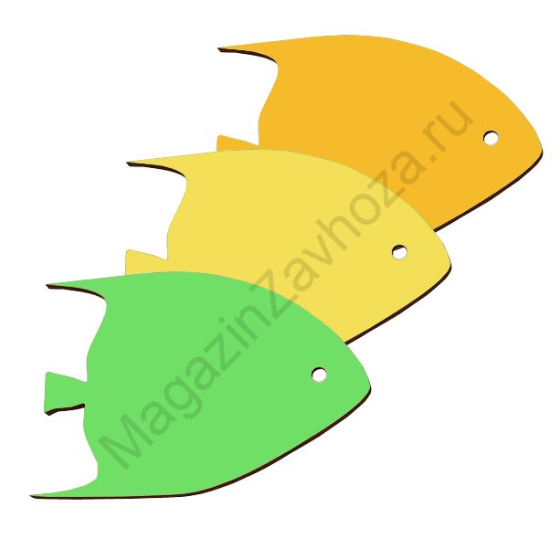 ДЕКОРАЦИЯ РЫБА 2 (МДФ)
