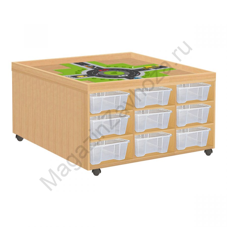 МНОГОФУНКЦИОНАЛЬНЫЙ СТОЛ 9 ящиков с дорогой