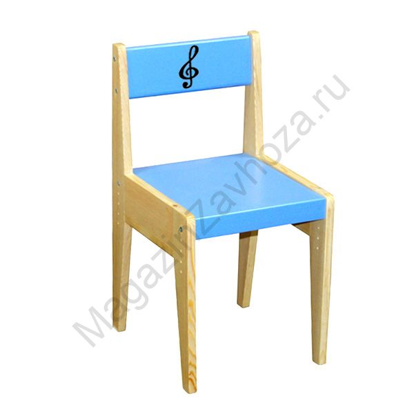 СТУЛ ИЗ МАССИВА РЕГУЛИРУЕМЫЙ ВЫРАСТАЙКА М-4 ( СКР. КЛ. ЧЁРН )