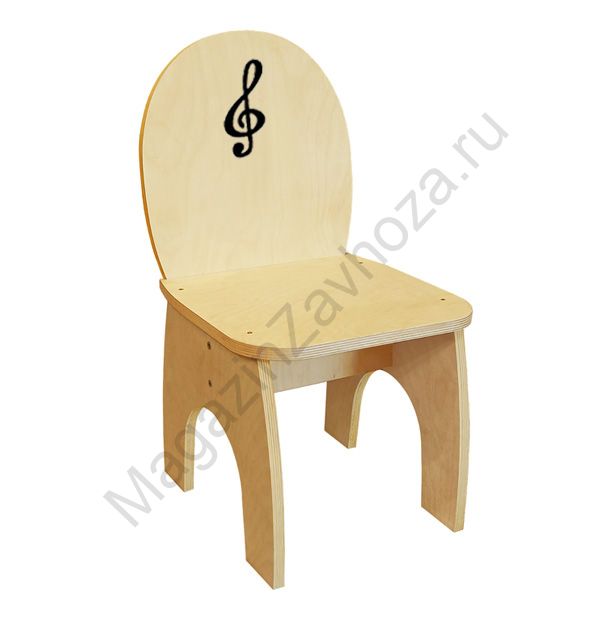 СТУЛ ДЕТСКИЙ СКР. КЛ. ЧЁРНЫЙ М-11 (ЛАК)