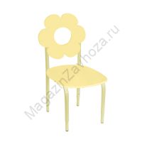 СТУЛ ДЕТСКИЙ НА М/К РЕГУЛИРУЕМЫЙ 2 МДФ ЦВЕТОК (КРЕМ-БРЮЛЕ)