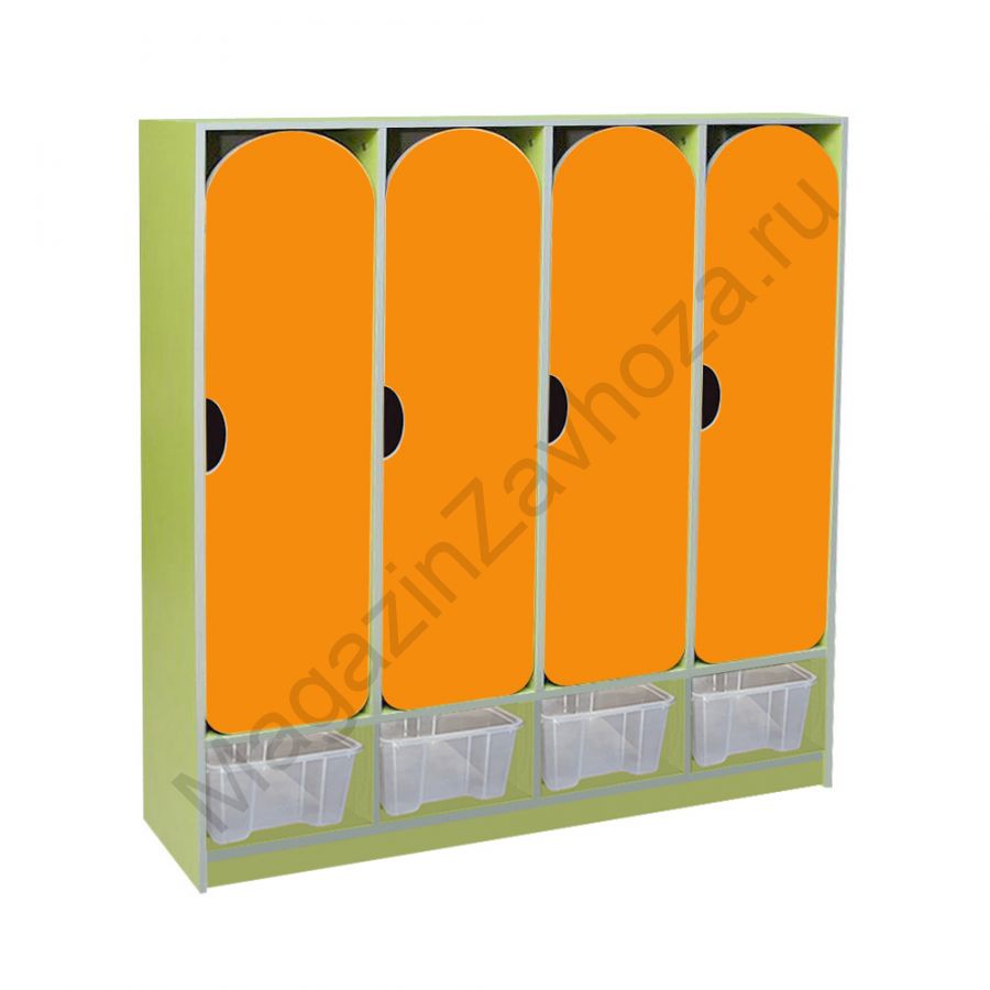 Шкаф Детский с контейнером Круг с ручкой - 4