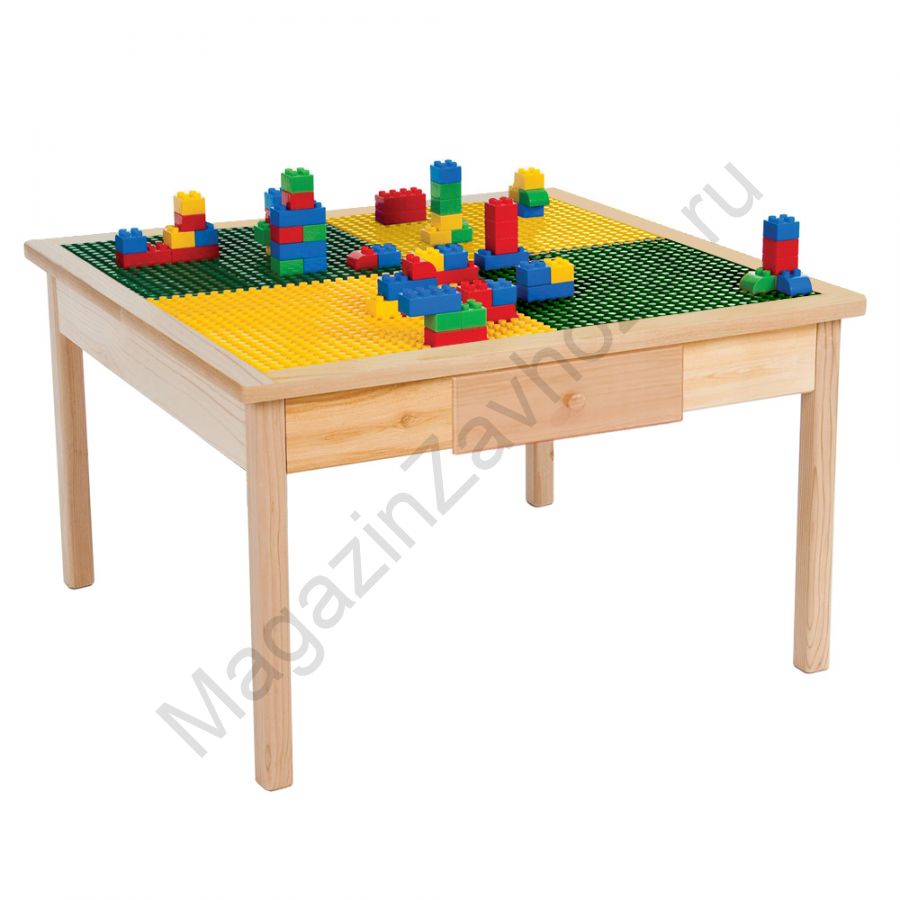 СТОЛ ДЕТСКИЙ "ЛЕГО" МОДЕЛЬ 23 С Ящиком