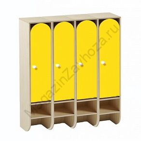 ШКАФ ДЕТСКИЙ ШНД-48 (ЛДСП) 4 ЯЧЕЙКИ