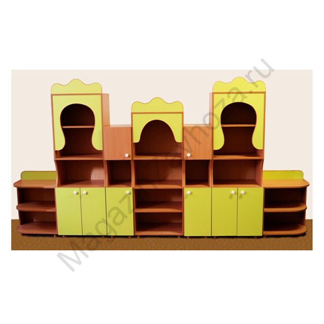 СТЕНКА ДЕТСКАЯ МОДУЛЬНАЯ 1