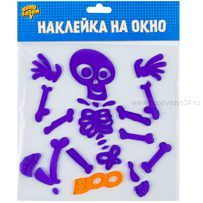 Наклейка гелевая на окно