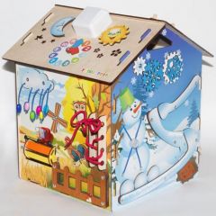 Бизиборд Бизидом Времена года от Yoshatoys