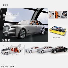 Металлическая модель Rolls-Royce Phantom увеличенная 1:20 25 см. свет звук