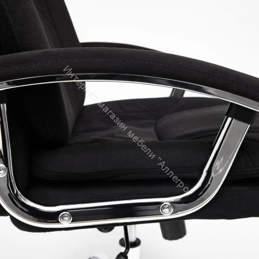 Кресло SOFTY LUX флок , черный, 35