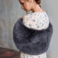 Меховые горжетки из песца