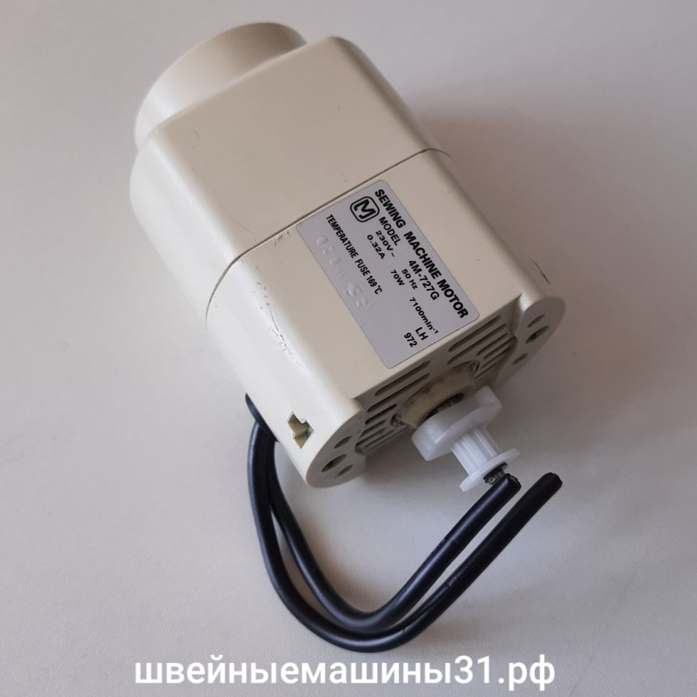 Электродвигатель MODEL 4M-727G;  230V; 50HZ; 0.32A; 70W;  7100 об/мин; шкив 9 зубьев.