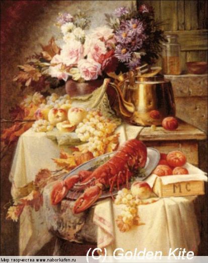 Набор для вышивания "943 Still Life With a Lobster"