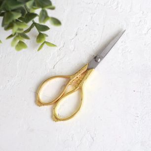 Ножницы для вышивки - Ажурные, золотистые 11,5 см.
