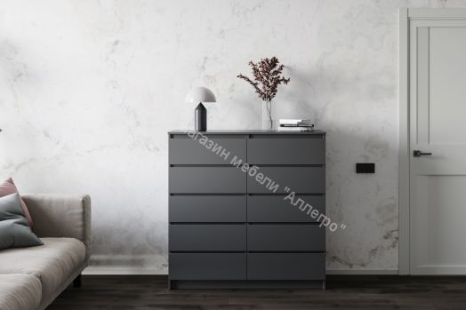 Комод Мори МК1200.10 Графит