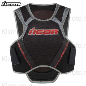 Защита тела Icon Field Armor Softcore, Чёрно-красная