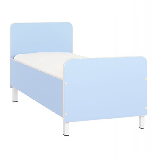 РСН-0058 Кровать одноярусная на металлокаркасе (1232/1432x632x605 мм)