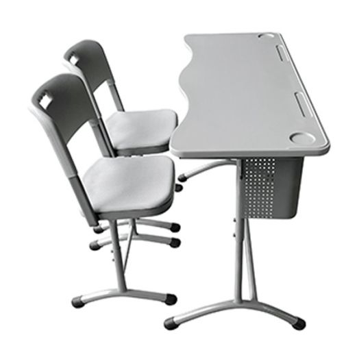 ИНКП2-111 Комплект ученической мебели Двухместный Пластик (Стол ИНТ-2-1 и стул ИНС-1-1)