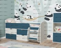 Кровать-чердак Малыш №7