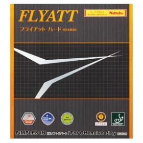 Накладка Nittaku Flyatt Hard (гладкая); 1,8 черная