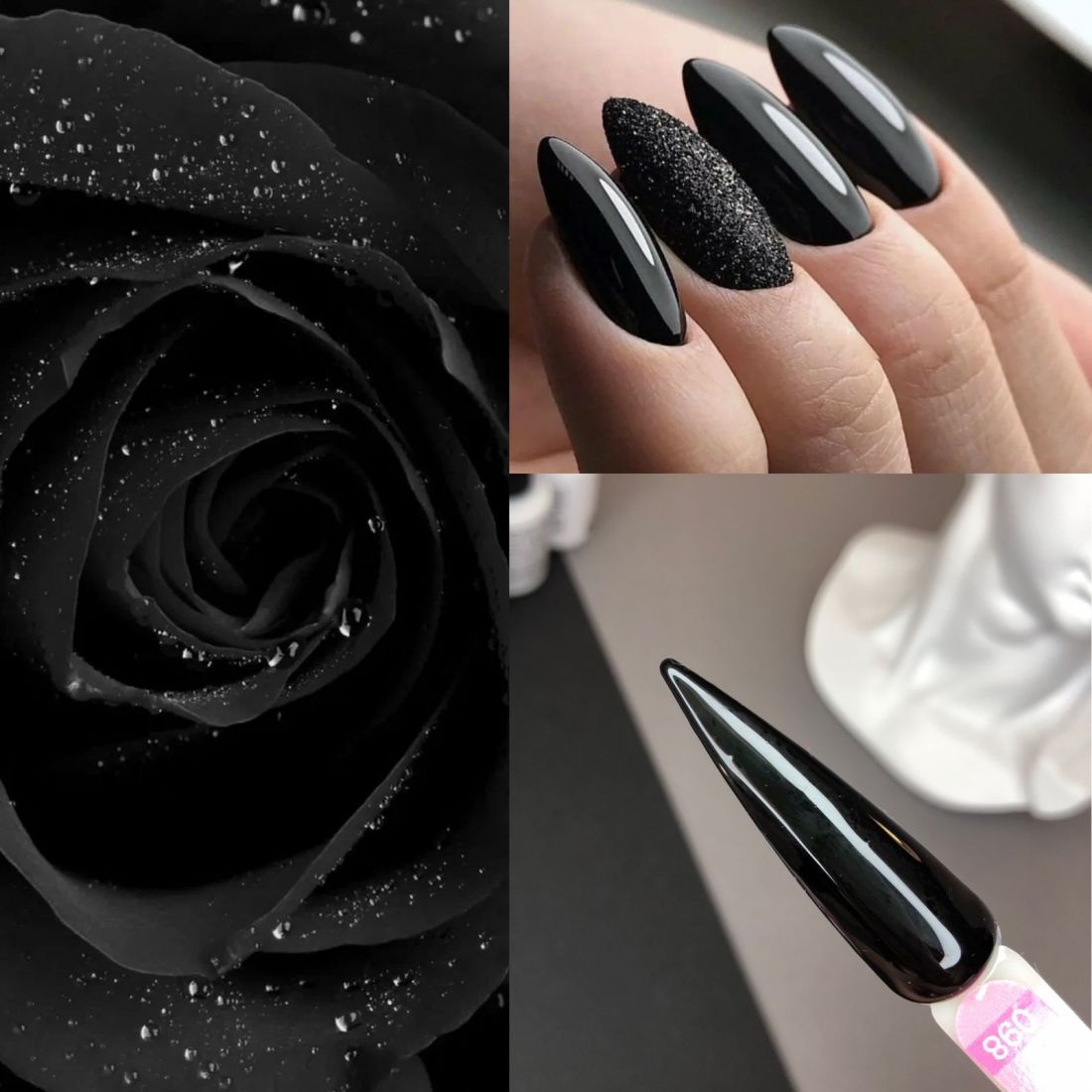 Гель-лак Black Night №098
