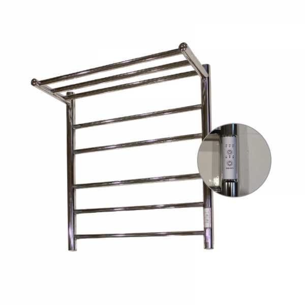 Полотенцесушитель MELODIA Shelf Electro 50*60 П5_2*3 cухой ТЭН 93Вт встр.диммер MTRSHE5060 MTRSHE5060