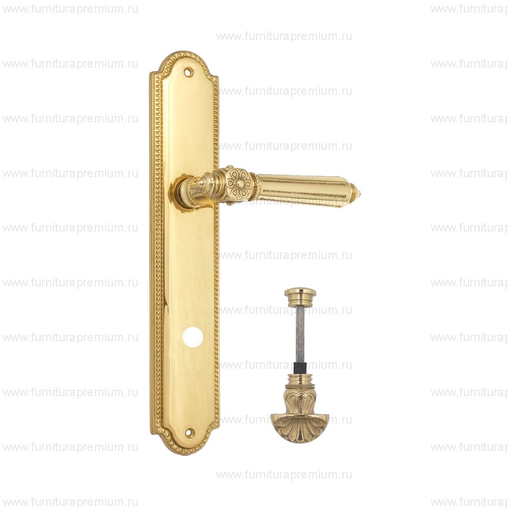 Ручка на планке Venezia Castello PL98 WC-4