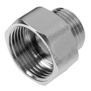 Переходник 1/2"-1" (D15-25)  нар/ВН никель