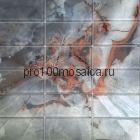 SSGF 100х50х4 Стеклянная Фотомозаика Fabrizio Roberto