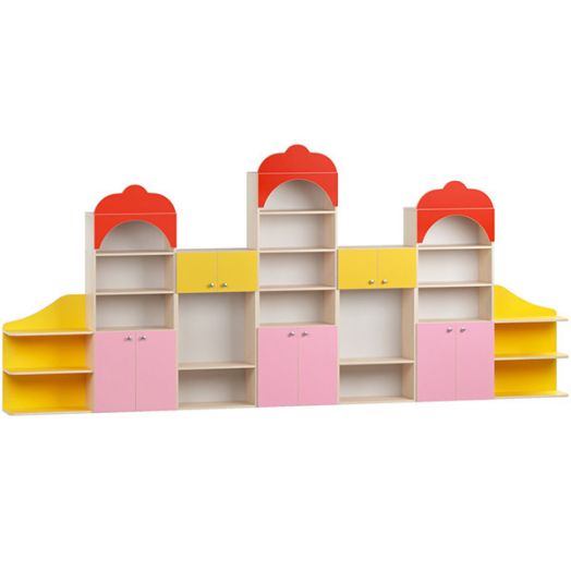 РСН-0196 Стеллаж для игрушек "Сказка" (4000x280x1835 мм)