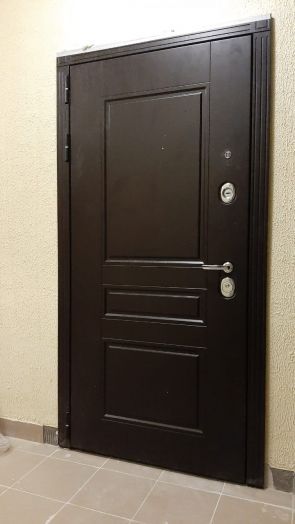 Входная дверь Лабиринт Мегаполис 13 Графит софт