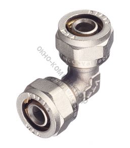МП Угольник соединительный L20х20 2 цанги VTm.351.N.002020 VALTEC