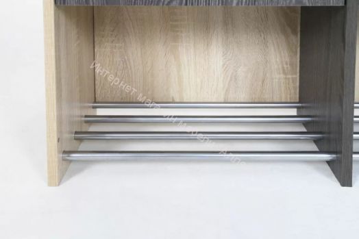 Прихожая Гретта 1 (Ясень Черный/Дуб Сонома)