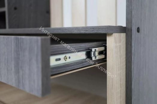 Модульная прихожая Гретта (Ясень Черный/Дуб Сонома)