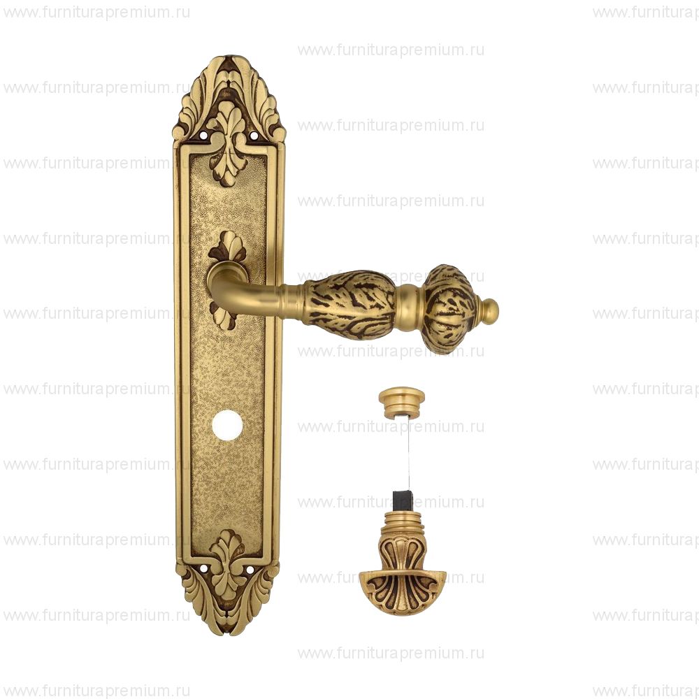 Ручка на планке Venezia Lucrecia PL90 WC-4